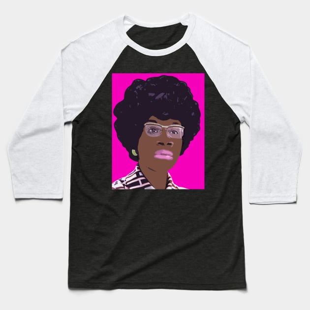 shirley chisholm Baseball T-Shirt by oryan80